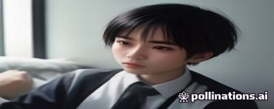 做爱视频平台直播预告封面，主播在专业直播间内准备开播，橙色灯光营造温暖氛围